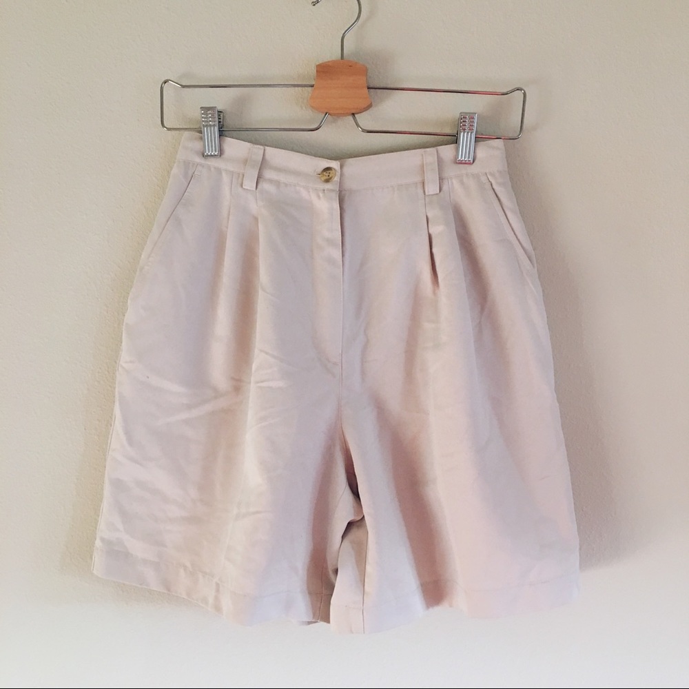 Beige Shorts